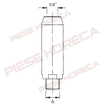 Robinet manometru marmita MBM, MASTRO,  OLIS, SILKO, ZANUSSI